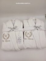 Set Halate de baie personalizate Cadou Cuplu - imagine 3