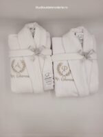 Set Halate de baie personalizate Cadou Cuplu