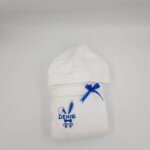 Halat de baie personalizat copii 100% Bumbac cu gluga - Iepuras