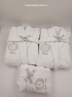 Set Family Halate de baie personalizate broderie-SF 22- Cadouri nasi - imagine 3