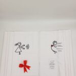 Set 2 fete de perna brodate Magnetic Love