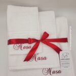 Prosoape de Baie Personalizate ''Nasa''– Set de 3, Cadou nasa