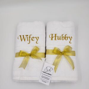Prosoape personalizate prin broderie Hubby wiefy 3