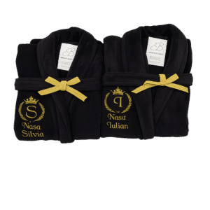 Home 76 Halat de baie personalizat prin broderie 6