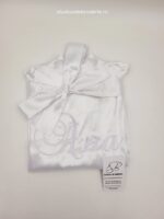 Halat din satin personalizat prin broderie Cadou ea - imagine 4