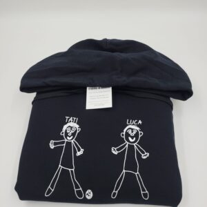 Hanorac copilas personalizat prin broderie desen copil 1